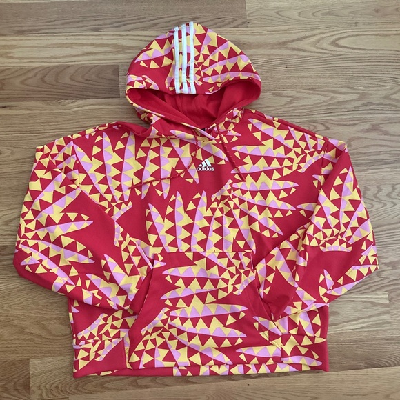 adidas x Farm Rio NWT Graphic Hoodie (L) - Picture 2 of 16